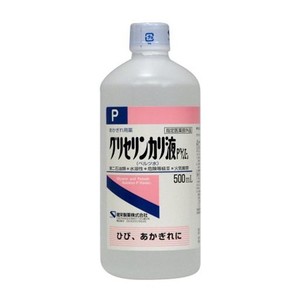 健栄製薬 【指定医薬部外品】グリセリンカリ液P 500ML(かかと・ひじの角質)