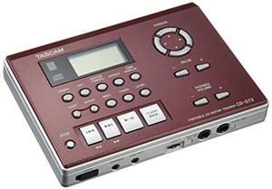 TASCAM(タスカム) CD-GT2 ギター練習 CDプレーヤー チューナー 小型 コンパクト ポータブル キーチェンジ スピード・テンポチェンジ ギタ