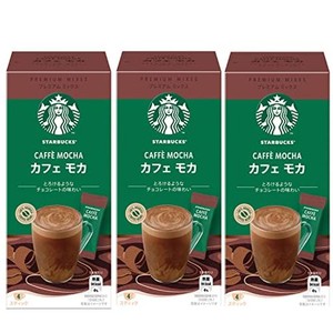 ネスレ スターバックス? プレミアムミックス カフェ モカ スティックコーヒー 4P ×3箱