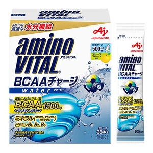 味の素 アミノバイタル BCAAチャージウォーター グレープフルーツ味 アミノ酸 1500MG BCAA アルギニン スポーツドリンク 粉末 水に溶けや