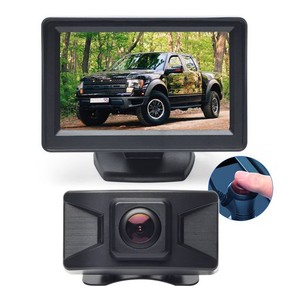 4.3インチ ワイヤレス バック モニター カメラ セット 720P HD 無線バックカメラ 車 バン トラック キャンピングカー トレーラー用 駐車