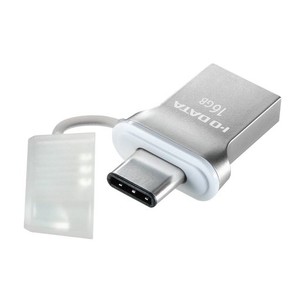 アイ・オー・データ USBメモリー USB3.1 GEN1 TYPE-C⇔TYPE-A 両コネクター搭載 64BG 日本メーカー U3C-HP64G