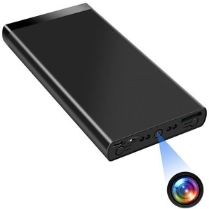 小型カメラ 45時間連続録画 隠しカメラ 256GB対応 モバイルバッテリーカメラ 1080P画質 自動暗視 重力センサー スパイカメラ ループ録画 