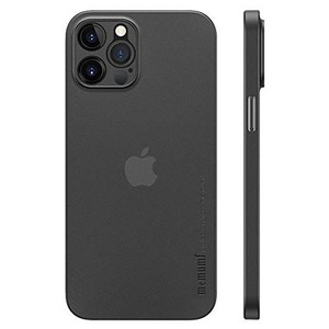 IPHONE 12 PRO対応ケース 0.3？超薄型 MEMUMI? 全面保護カバー 指紋防止 傷付き防止 6.1インチ 人気ケース？カバー （TRANS-BLACK）