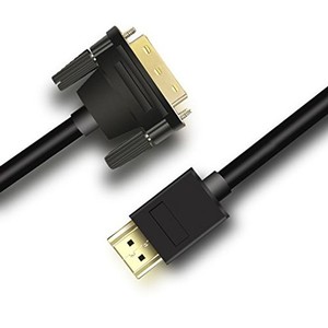 LINKINPERK HDMI-DVI 変換ケーブル,HDMI- DVI24+1オス,1080P (1.5M)