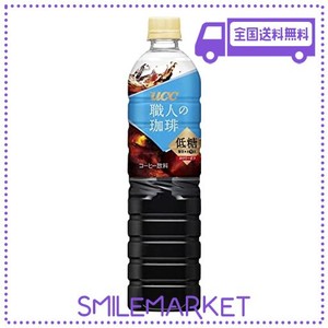 UCC 職人の珈琲 液体 低糖 ペットボトル 900ML×12本