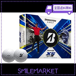 ブリヂストンゴルフ TOUR B XS 2022 TIGER仕様モデル ゴルフボール 1ダース(12球入) BRIDGESTONE GOLF USA直輸入品 ホワイト