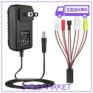 MELASTA ニッケル水素 バッテリー 充電器 2-10セル NI-MH電池パック対応 2.4V 3.6V 4.8V 6V 7.2V 8.4V 9.6V 10.8V 12V タミヤラジコン 1/