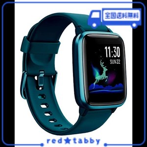 GANRIVER スマートウォッチ 万歩計 通話機能付き 腕時計型 レディース メンズ IPHONE アンドロイド対応 SMART WATCH WOMEN HD画面 長持ち