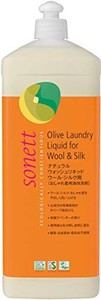 SONETT(ソネット) 洗濯用洗剤 ウール シルク用 オーガニック ナチュラルウォッシュリキッド 1L 本体