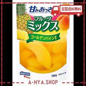 はごろも 甘みあっさり ミックス(パウチ) 180G×4個 (4248)