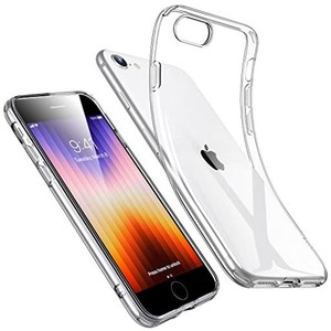 ESR IPHONE SE ケース IPHONE SE 第3世代 第2世代 IPHONE 8 対応 クリアシリコンケース 薄型 柔軟 透明 TPU保護カバー 衝撃吸収 黄変しに