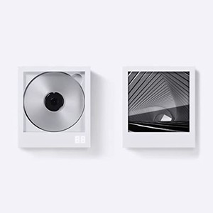 bluetooth cdプレーヤー instant disk audio-cp1(ホワイト)