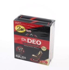 カーメイト 車用 除菌消臭剤 ドクターデオ DR.DEO プレミアム シート下タイプ大型 無香 安定化二酸化塩素 2個セット 350G×2 D230W