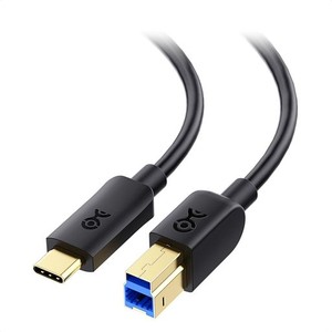 CABLE MATTERS USB C B変換ケーブル 1M USB C USB B ケーブル USB 3.1 GEN 1 TYPE C USB 3.0 TYPE B 変換ケーブル ブラック