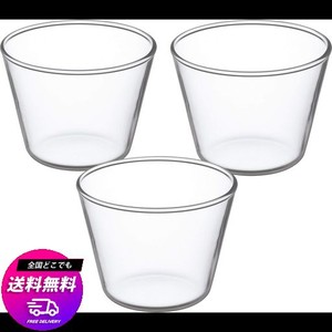 IWAKI(イワキ) 耐熱ガラス プリンカップ 150ML KBT905 3個セット