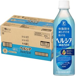 [トクホ]ヘルシア ウォーター 500ML×24本