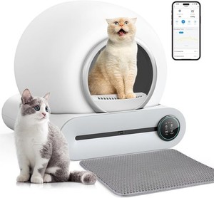 猫 トイレ自動 スマホアプリ管理 最新猫用トイレモデル 全自動猫トイレ 静音 多頭飼い 自動猫トイレ 消臭 除菌 猫砂 自動掃除 飛び散り防