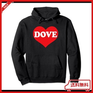 I HEART DOVE カスタマイズ可 パーカー