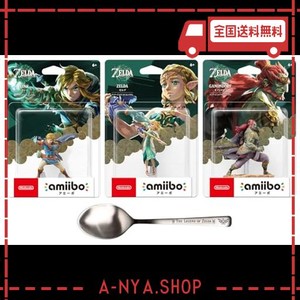 AMIIBO リンク＆AMIIBO ゼルダ＆AMIIBO ガノンドロフ【ティアーズ オブ ザ キングダム】（ゼルダの伝説シリーズ）【AMAZON.CO.JP限定】ス