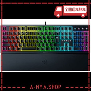 razer レイザー ornata v3 jp ゲーミングキーボード 有線 薄型 クリック感のあるメカ・メンブレンスイッチ搭載 uv コートキーキャップは