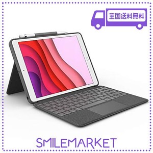 ロジクール IPAD 10.2 インチ 第9世代 第8世代 第7世代 対応 トラックパッド付き キーボードケース SMART CONNECTOR 接続 COMBO TOUCH IK