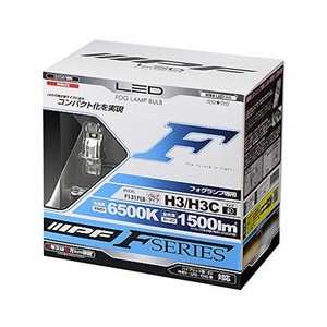 IPF フォグランプ LED H3/H3C バルブ Fシリーズ 12V/24V 兼用 6500K F131FLB 【2021用品大賞受賞】