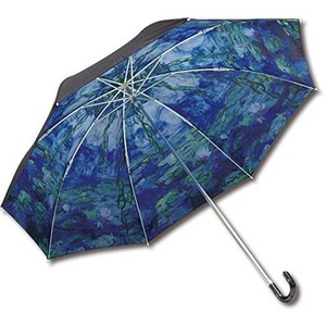 ユーパワー 名画折りたたみ傘(晴雨兼用) モネ「睡蓮」 au-02504