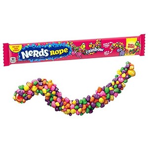 ナーズ ロープ グミ レインボー 10本 NERDS ASMR グミキャンディ