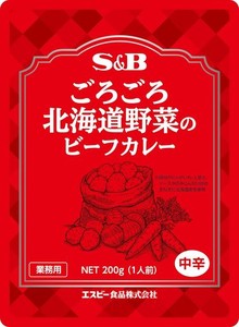 エスビー食品 ごろごろ北海道野菜のビーフカレー200G