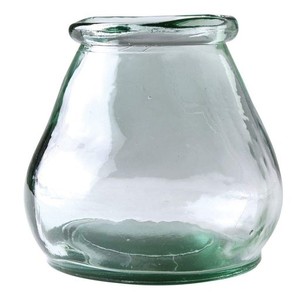 SPICE OF LIFE(スパイス) 花瓶 リサイクルガラス ミニフラワーベース CERO VALENCIA クリア 10×9.5×10CM スペインガラス VGGN2100