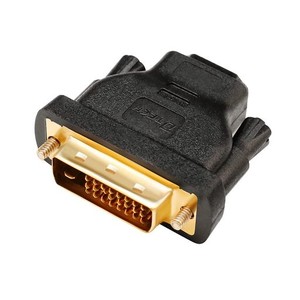 DTECH 双方向伝送 HDMI DVI-D 変換 アダプター HDMI メス TO DVI (24+1) オス コンバーター HDMI DVI 変換 コネクタ HDMI DVI 24ピン 中