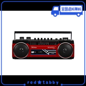 SANSUI BLUETOOTH搭載ラジカセ【USB/SDカードMP3再生対応】 SCR-B2【RD】