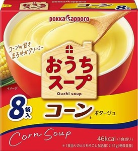 ポッカサッポロ おうちスープ コーン８袋入箱 × 5箱