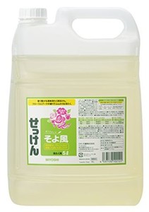 ミヨシ石鹸 液体せっけん そよ風 5L