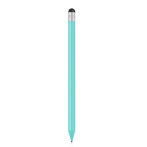 スタイラスペン ユニバーサル 高感度 精密容量性ディスクチップ タッチスクリーンペン スタイラス IPHONE用(緑)