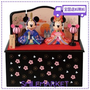 DISNEY(ディズニー) ひな祭りグッズ 2016年ミッキーとミニーのひな人形（台付き）