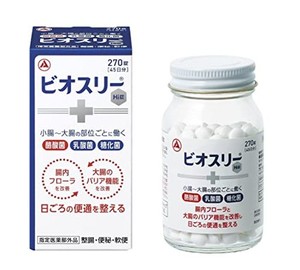 ビオスリーHI錠 270錠【指定医薬部外品】整腸剤 [酪酸菌/糖化菌/乳酸菌 配合] 錠剤タイプ [腸内フローラ改善/腸活] 便秘や軟便に