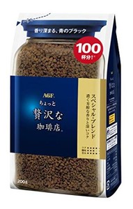 AGF ちょっと贅沢な珈琲店 スペシャルブレンド 袋 200G 【 インスタントコーヒー 】【 詰め替え エコパック 】