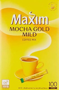 韓国でコーヒー【MAXIM COFFEE MIX モカゴール】(100袋入)