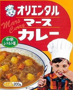 オリエンタル マースカレー レトルト版 200G×5個