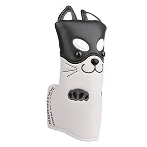 ゴルフヘッドカバー HEADCOVER パターカバー マレット用マグネットタイプ(オデッセイ 2ボールに対応) / ピンタイプ用 (スコッティーキャ