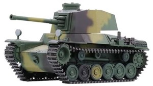 フジミ模型 ちび丸ミリタリーシリーズ NO.12 三式中戦車 チヌ（長砲身） ノンスケール 色分け済み プラモデル TM12