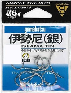 がまかつ(GAMAKATSU) 伊勢尼 フック (銀) 15号 釣り針