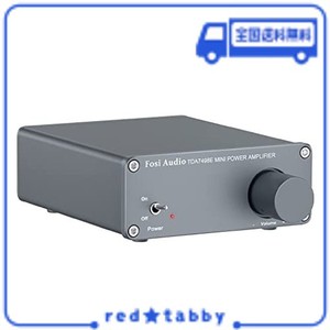 FOSI AUDIO TDA7498E 320W 2チャンネルステレオオーディオアンプレシーバーホームスピーカー用ミニHI-FIクラスD内蔵アンプ160W X 2 + 24V