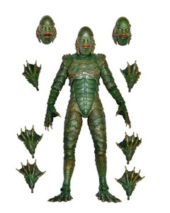 NECA - ユニバーサルモンスター - 7インチスケールアクションフィギュア ？ 7インチ 究極の生き物 ブラックラグーン(カラー)