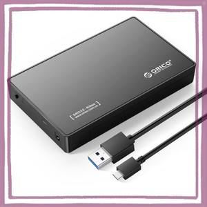 ORICO USB-C 3.5インチ HDDケース USB3.1 ハードディスクケース SATA3.0 外付け ケース 20TBまで 2.5 / 3.5 両方対応 USB3.0 5GBPS伝送 U