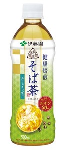 伊藤園 伝承の健康茶 そば茶 500ML×24本