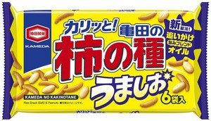 亀田製菓 亀田の柿の種うましお 150G×12袋