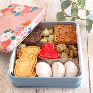 AGカフェ グルテンフリー クッキー缶 詰め合わせ セット 1箱(170G) 【手土産紙バッグ付き】